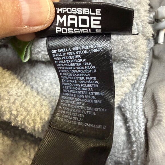 The North Face Denali Jacket Women’s Medium Gray Beige Fleece EUC - Picture 10 of 15